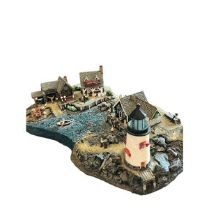 The Bradford Exchange Fisherman's Cove Collectible Lighthouse Scene Danbury Mint
